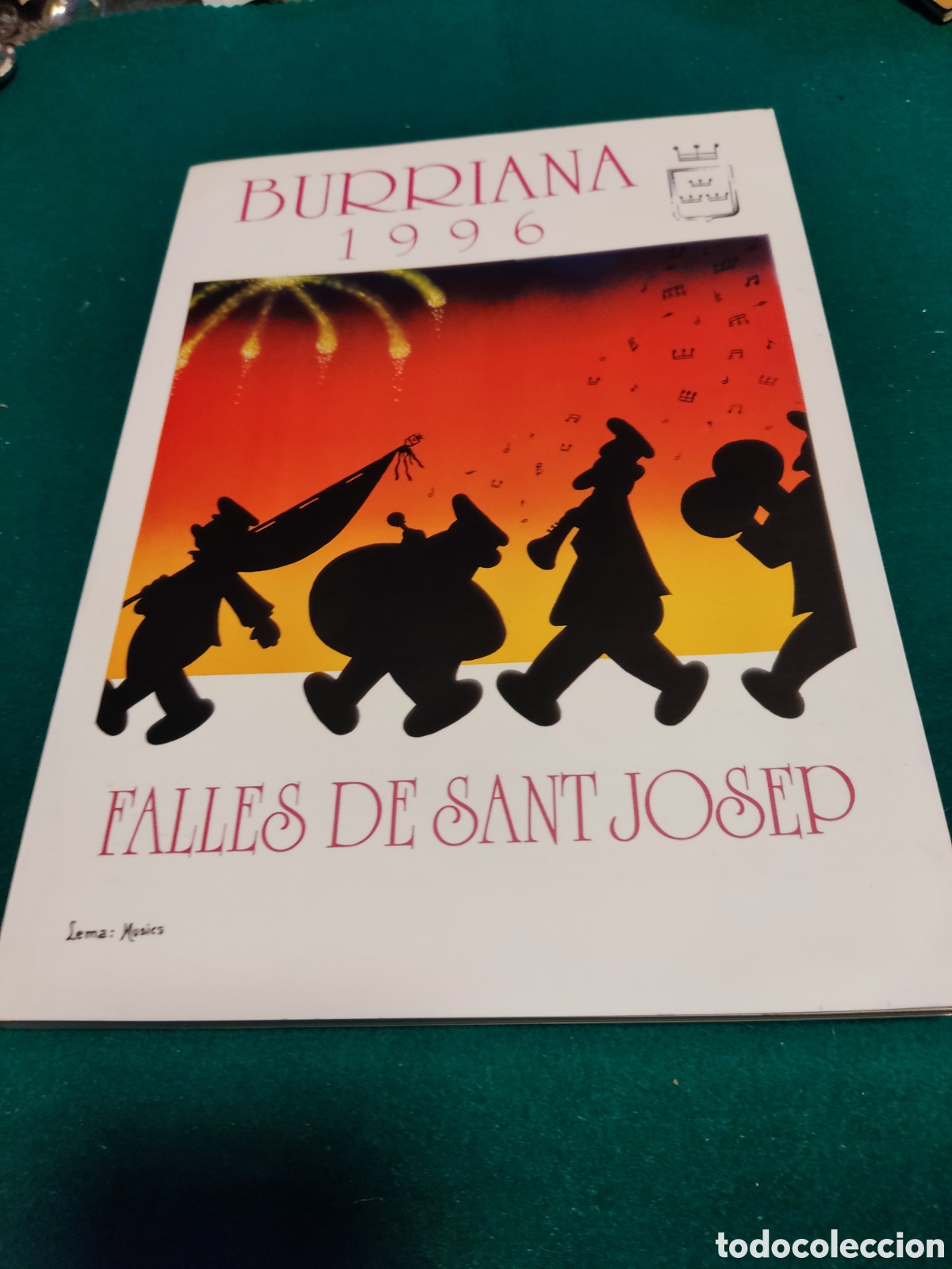 Libros: Libro falles de Sant Josep, Burriana 1996 - Foto 1