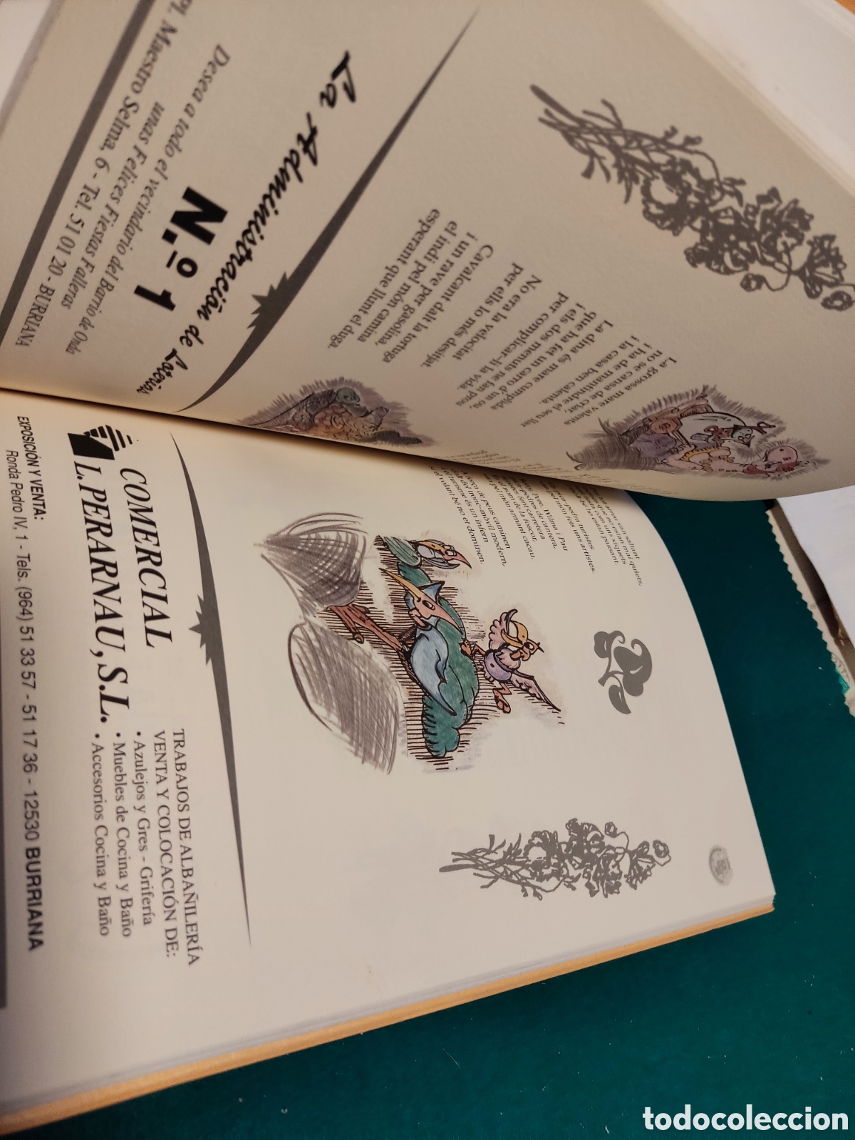 Libros: Libro programa de fiestas Falla Cam&iacute; de onda 1996 Burriana - Foto 6