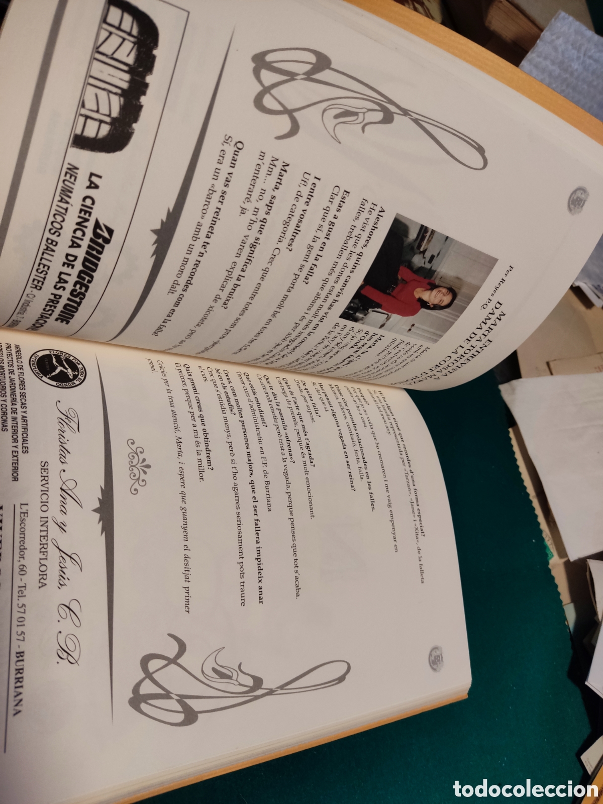 Libros: Libro programa de fiestas Falla Cam&iacute; de onda 1996 Burriana - Foto 10