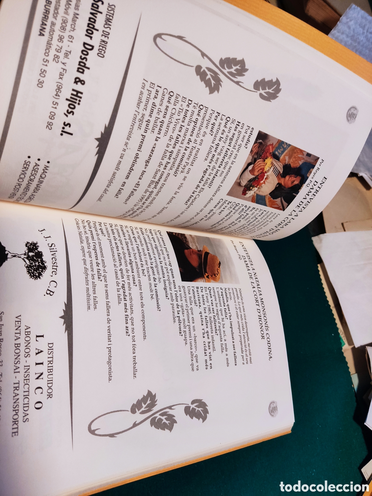 Libros: Libro programa de fiestas Falla Cam&iacute; de onda 1996 Burriana - Foto 11