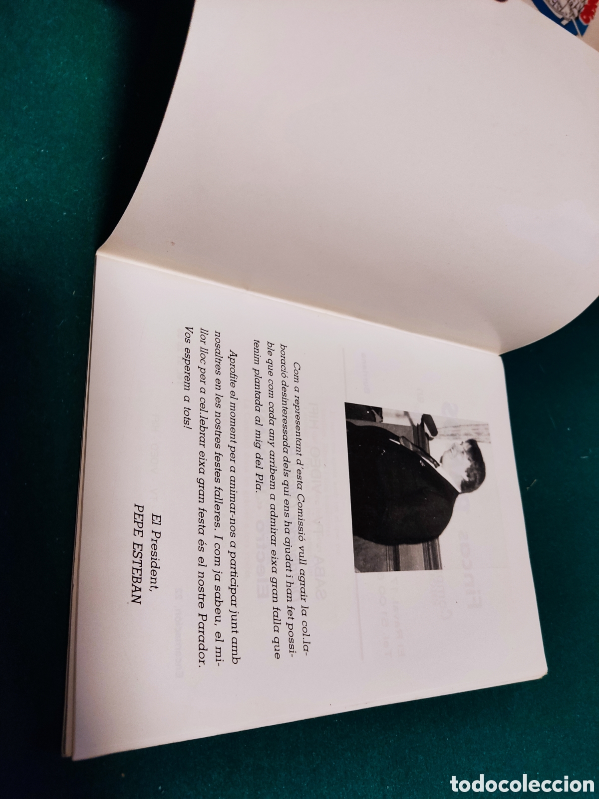 Libros: Llibret falla plaza chicharro falles 1987 Burriana - Foto 2