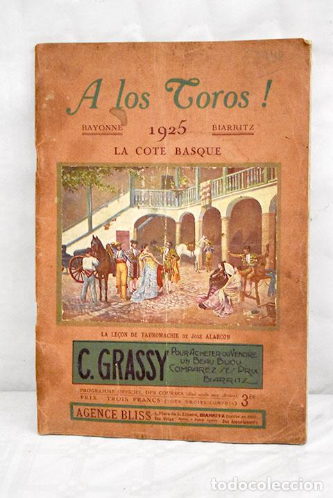 Livros em segunda m&atilde;o: A los toros! La cote basque