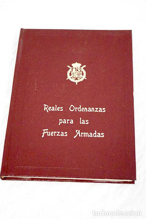 Libros: Reales Ordenanzas de las Fuerzas Armadas. (Edici&oacute;n biblioteca)