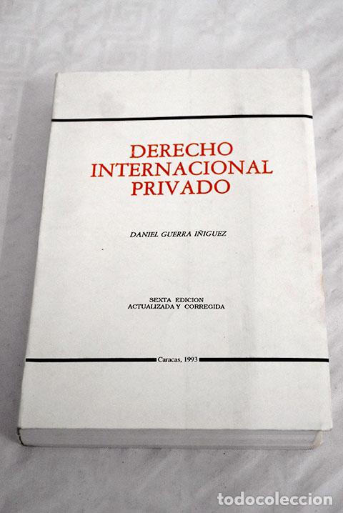 Libros: Derecho internacional privado.- Guerra &Iacute;&ntilde;iguez, Daniel - Foto 1