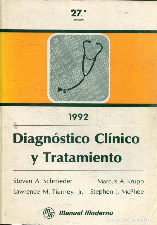books: DIAGNOSTICO CLINICO Y TRATAMIENTO.1992. 27&ordf; EDICION. - VV.AA.