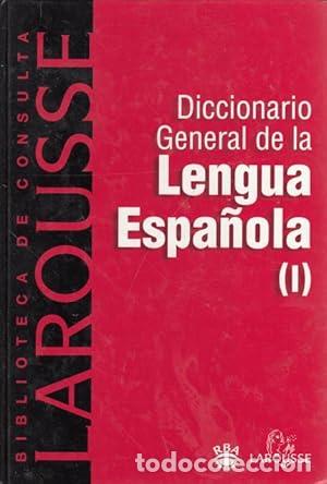 Libros: DICCIONARIO GENERAL DE LA LENGUA ESPA&Ntilde;OLA (I) - Foto 1