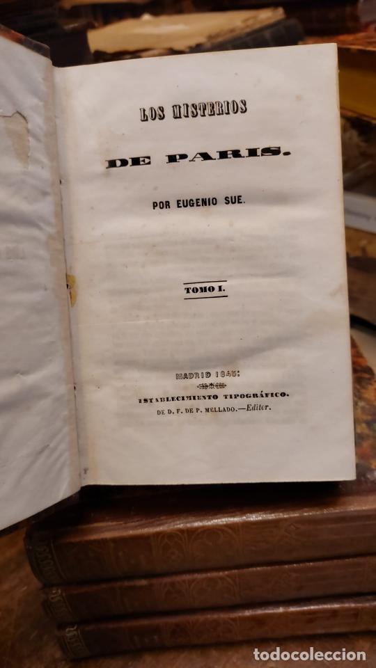 Libros: LOS MISTERIOS DE PARIS. 4 Vols. - SUE, Eugenio - Foto 2