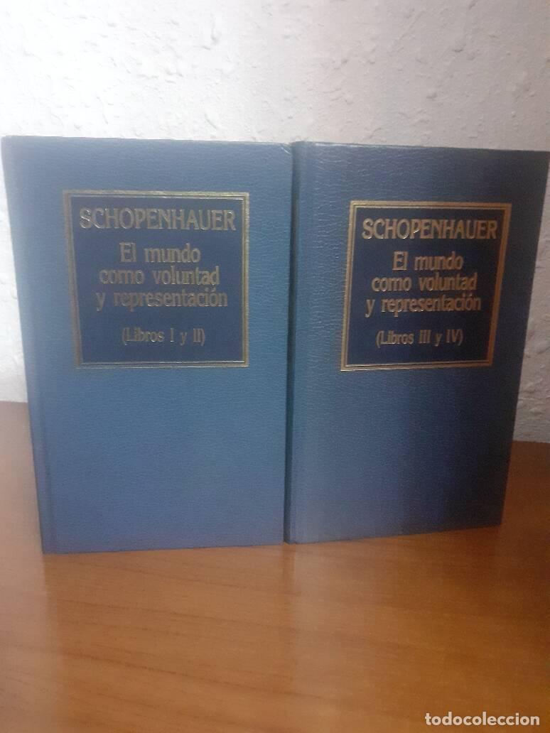 Libros: MUNDO COMO VOLUNTAD Y REPRESENTACION, EL - Schopenhauer - Foto 1
