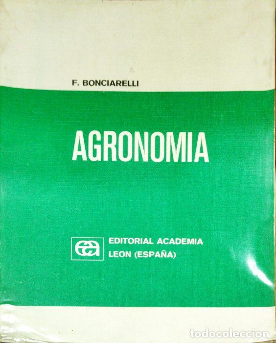 Libros: Agronom&iacute;a - BONCIARELLI, F - Foto 1