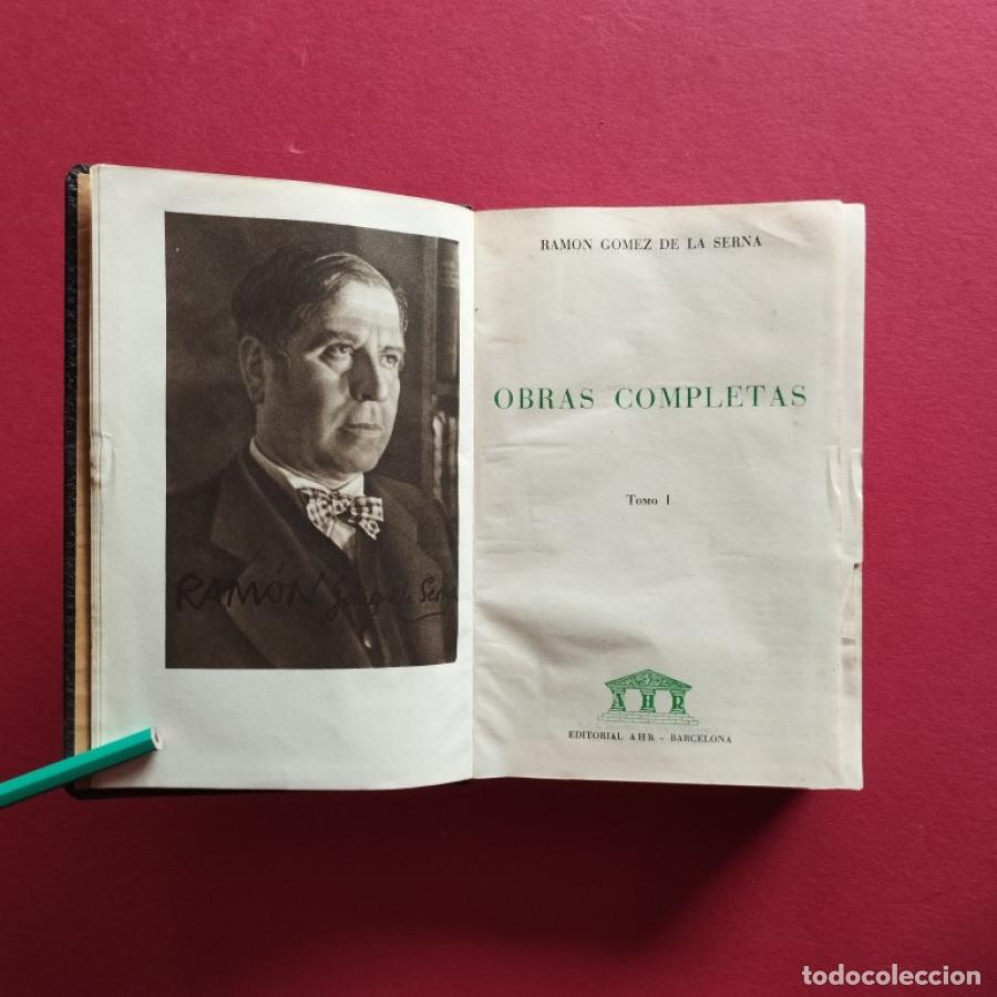 Libros: OBRAS COMPLETAS. Tomo I. - G&Oacute;MEZ DE LA SERNA, Ram&oacute;n. - Foto 2