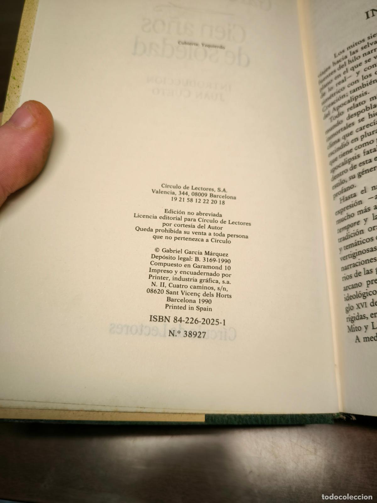 Libros: Cien a&ntilde;os de soledad - Gabriel Garc&iacute;a M&aacute;rquez - Foto 4