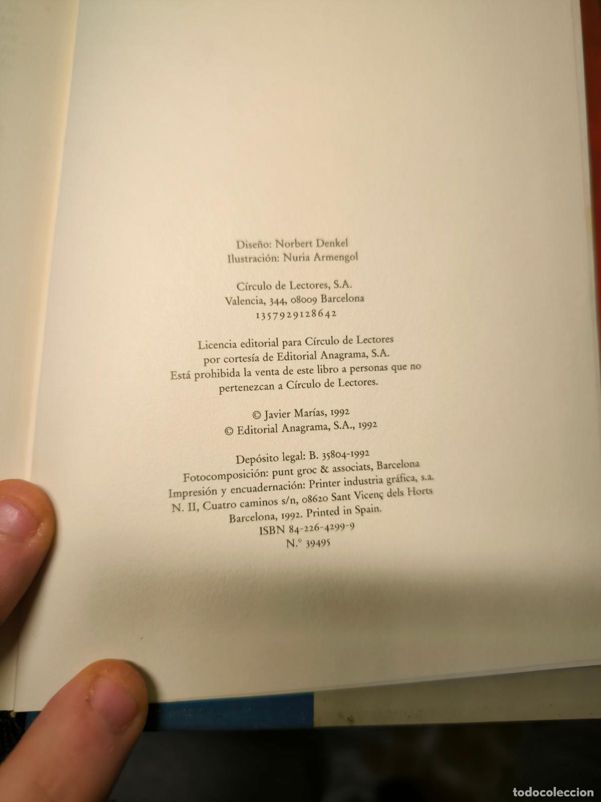 Libros: Coraz&oacute;n tan blanco - Javier Mar&iacute;as - Foto 4