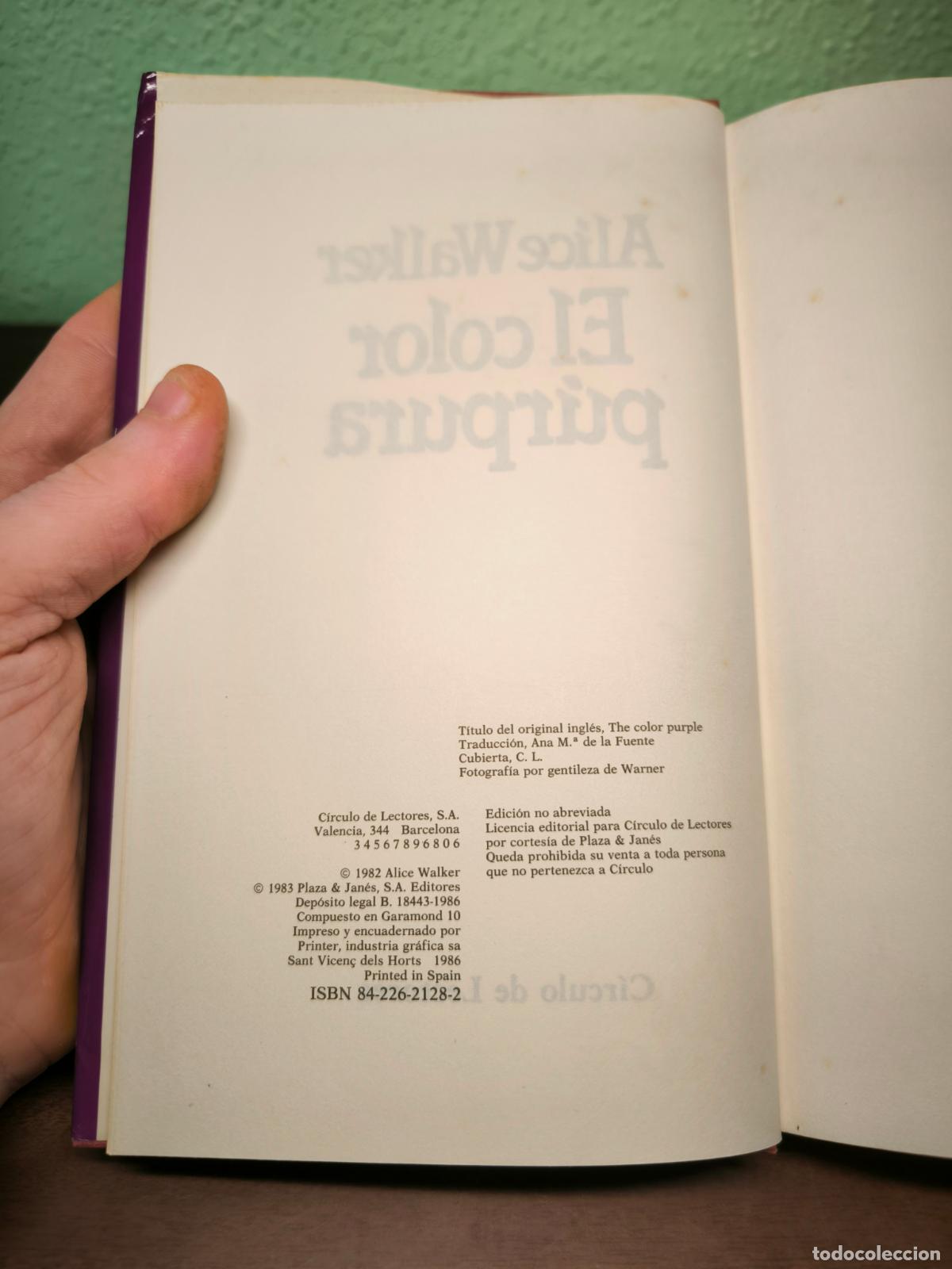 Libros: El Color P&uacute;rpura - Alice Walker - Foto 4