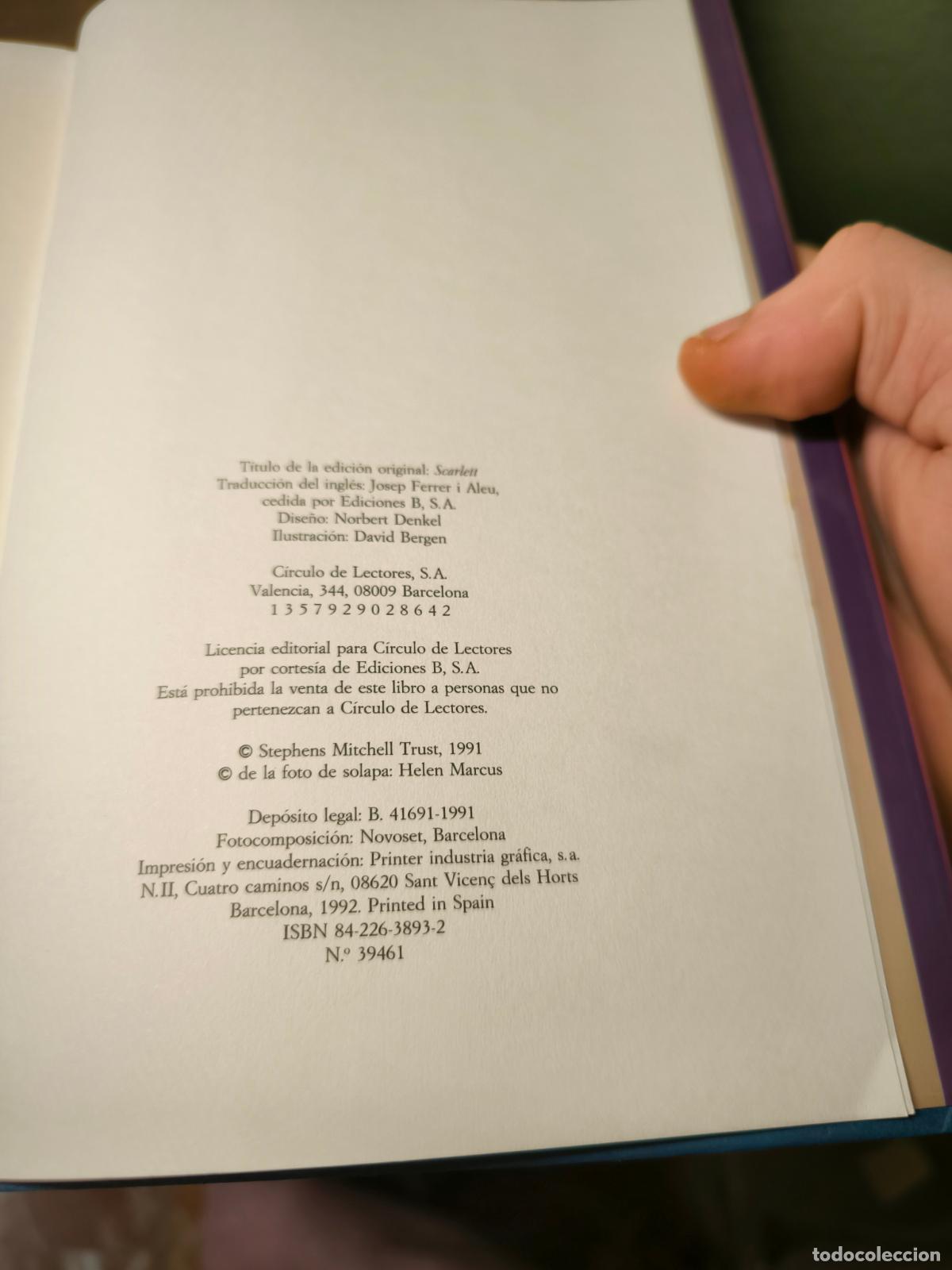 Libros: Scarlett - Alexandra Ripley - Foto 4