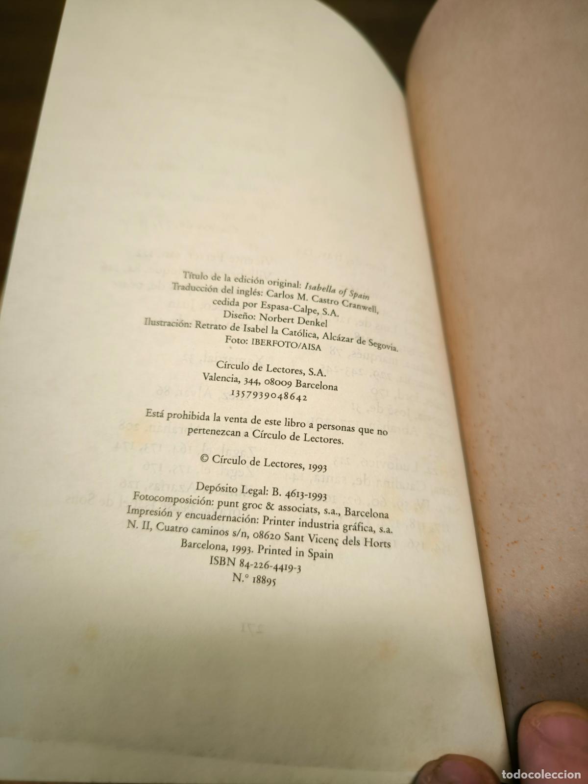 Libros: Isabel La Cruzada - W.T. Walsh - Foto 4