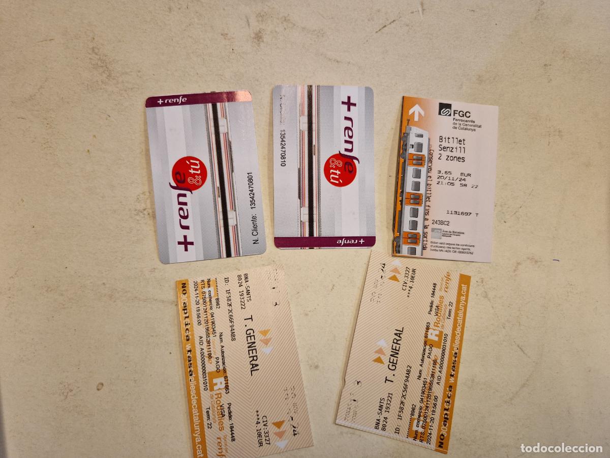 B&uuml;cher: LOTE BILLETES DE TREN