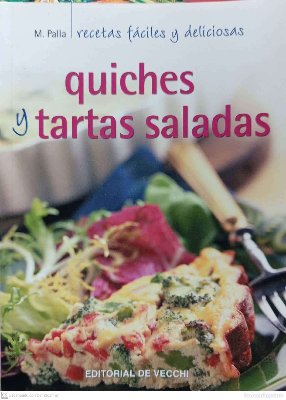 Libros: Quiches y tartas saladas - M.Palla - Foto 1