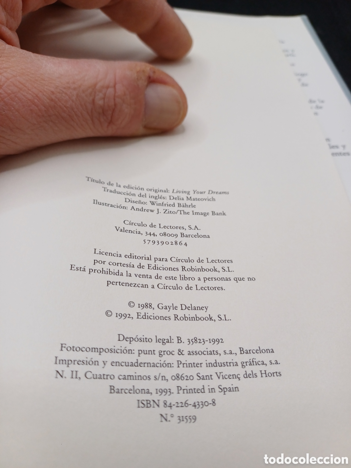 Libros: LIBRO EL MENSAJE DE LOS SUE&Ntilde;OS, 1992 - Foto 7
