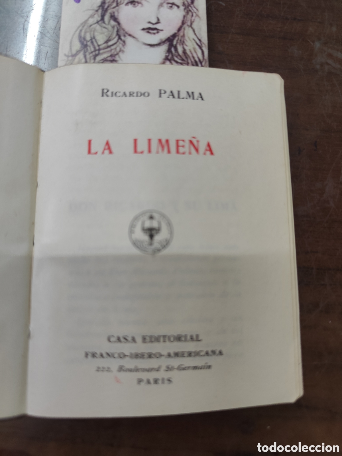 Libros: LA LIME&Ntilde;A. Colecci&oacute;n Liliput - PALMA,Ricardo - Foto 3