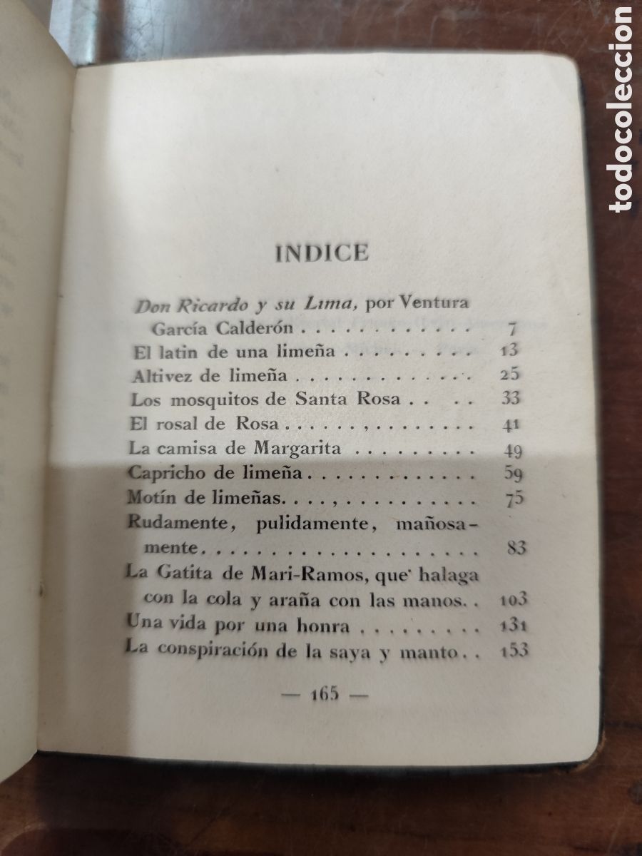 Libros: LA LIME&Ntilde;A. Colecci&oacute;n Liliput - PALMA,Ricardo - Foto 4