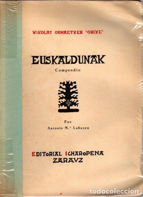 Libros: Euskaldunak. Compendio del poema vasco - Ormaetxea, Nikolas - Foto 1