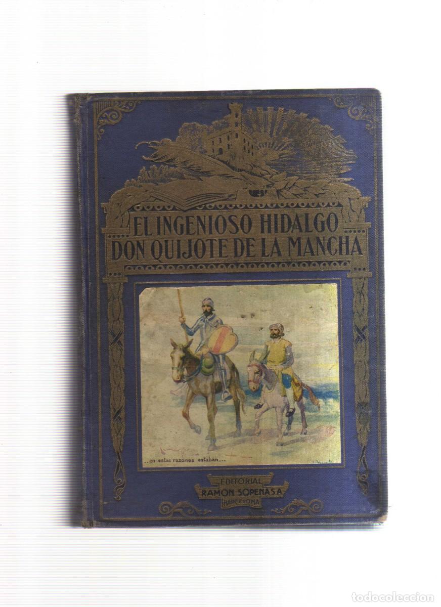 Libros: EL INGENIOSO HIDALGO DON QUIJOTE DE LA MANCHA - Foto 1