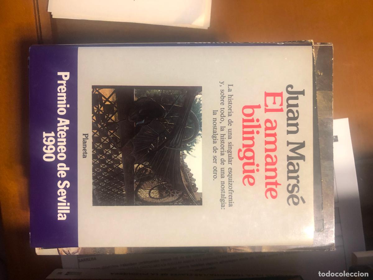 Libros: Marse, Juan El amante bilingue 1990 Planeta 1&ordf; edicion - Foto 1