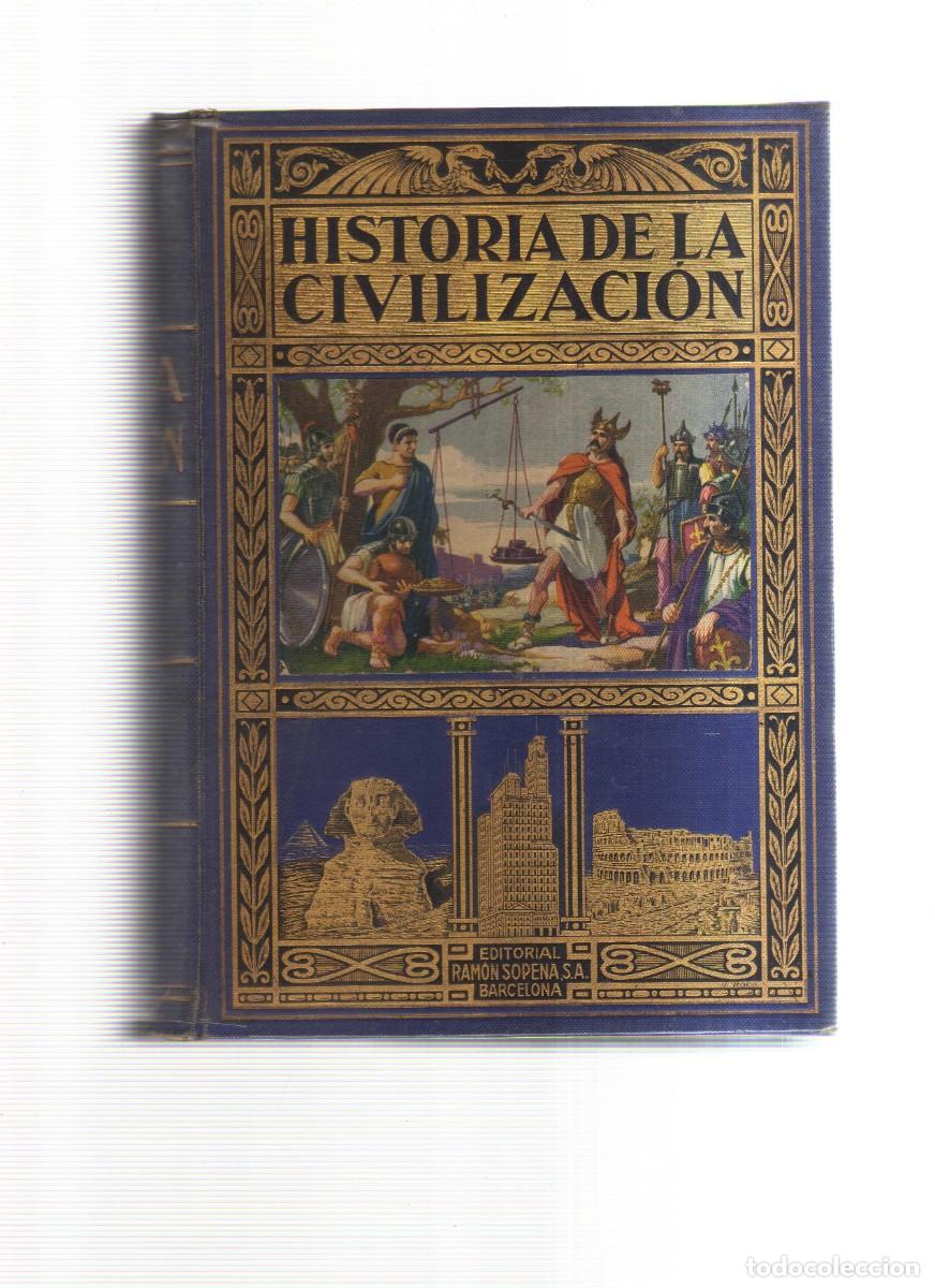 Libros: HISTORIA DE LA CIVIZACION BIBLIOTECA HISPANIA - Foto 1