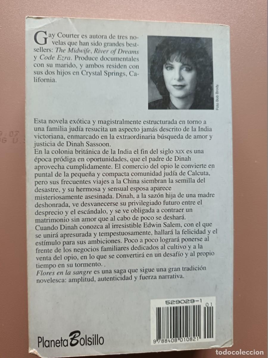 Libros: FLORES EN LA SANGRE. GAY COURTER - Foto 2