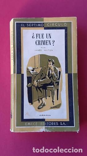 Libros: &iquest;FUE UN CRIMEN? - Hilton,James - Foto 1