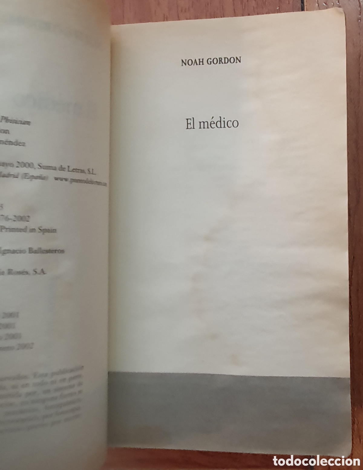 Libros: El M&eacute;dico / El Cham&aacute;n / El Comit&eacute; de la Muerte � Bolsillo - Noah Gordon - Foto 5