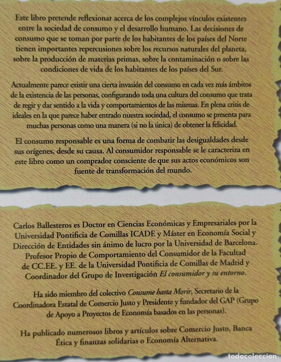 Libros: TU COMPRA ES TU VOTO - CARLOS BALLESTEROS - Foto 2