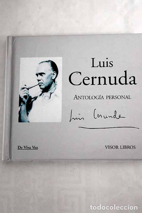 Libros: Antolog&iacute;a personal: Cernuda, Luis.- Cernuda, Luis - Foto 1
