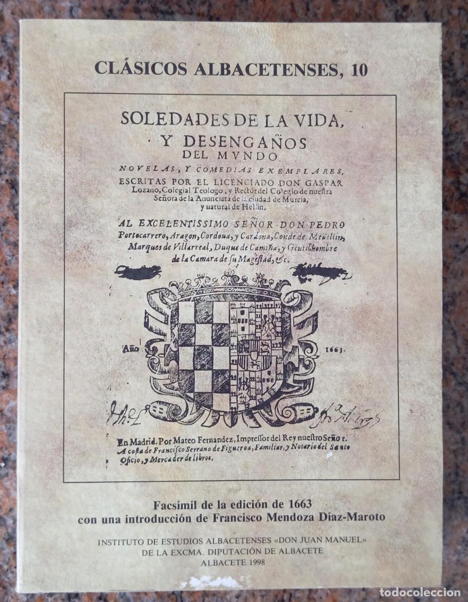 Libros: SOLEDADES DE LA VIDA - GASPAR LOZANO