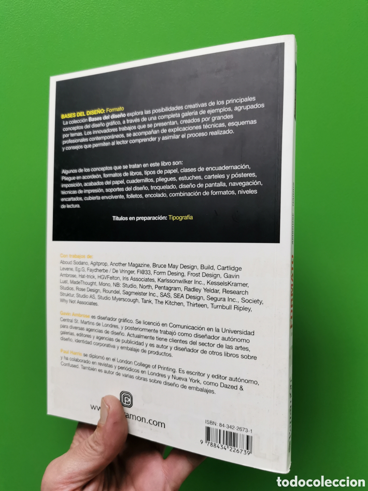 Libros: AMBROSE - HARRIS - FORMATO- BASES DEL DISE&Ntilde;O - 1 - PARRAMON - Foto 2