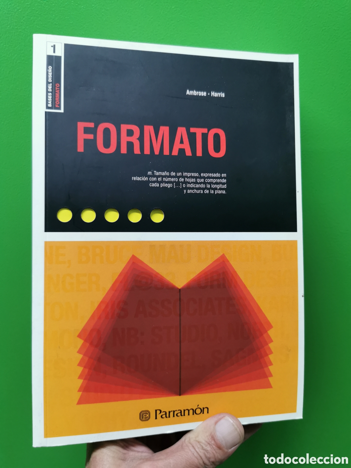 Libros: AMBROSE - HARRIS - FORMATO- BASES DEL DISE&Ntilde;O - 1 - PARRAMON - Foto 1