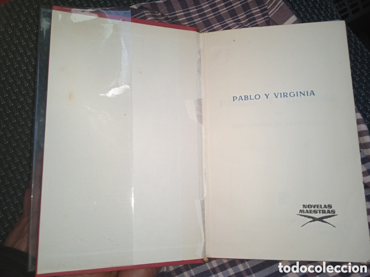 Libros: PABLO Y VIRGINIA, EDICI&Oacute;NES TORAY, BERNARDINO, 1963, LR - Foto 3