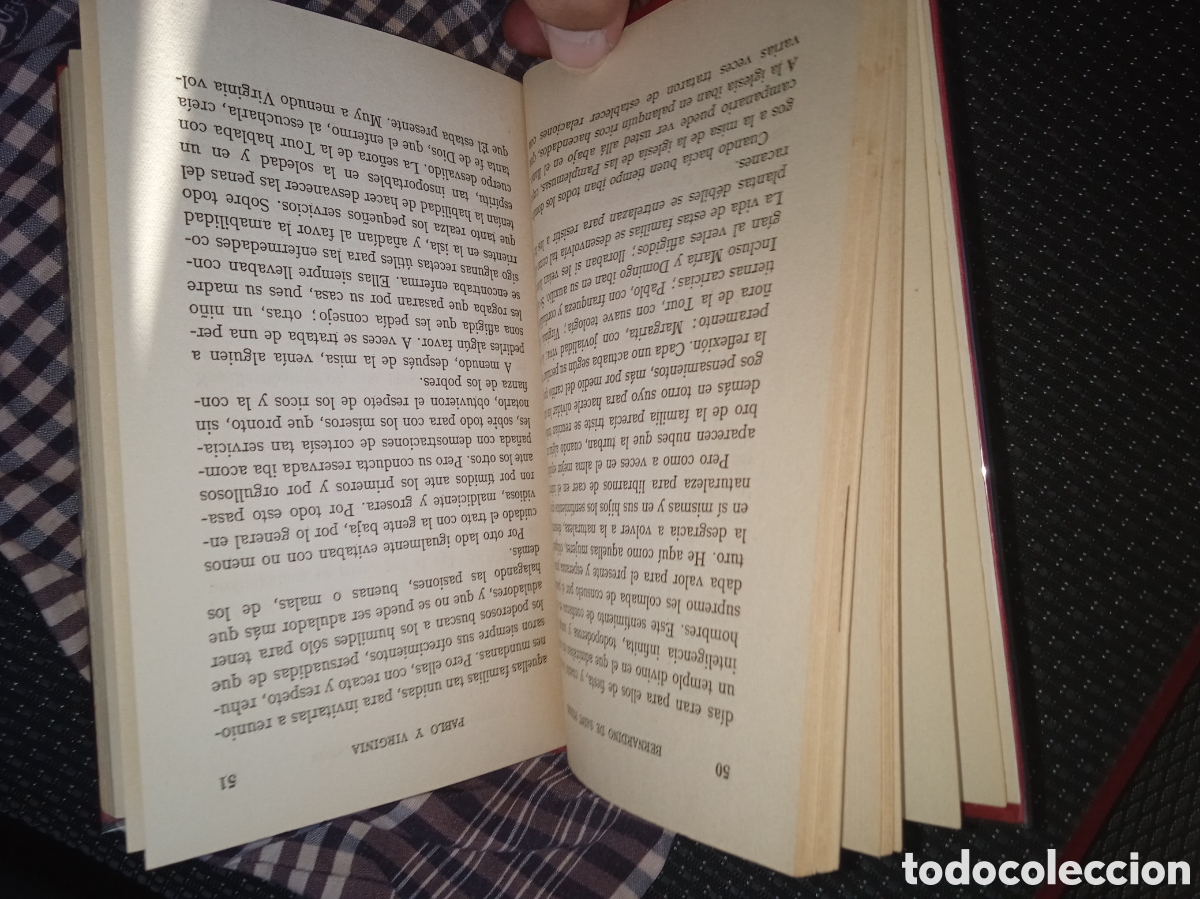 Libros: PABLO Y VIRGINIA, EDICI&Oacute;NES TORAY, BERNARDINO, 1963, LR - Foto 7