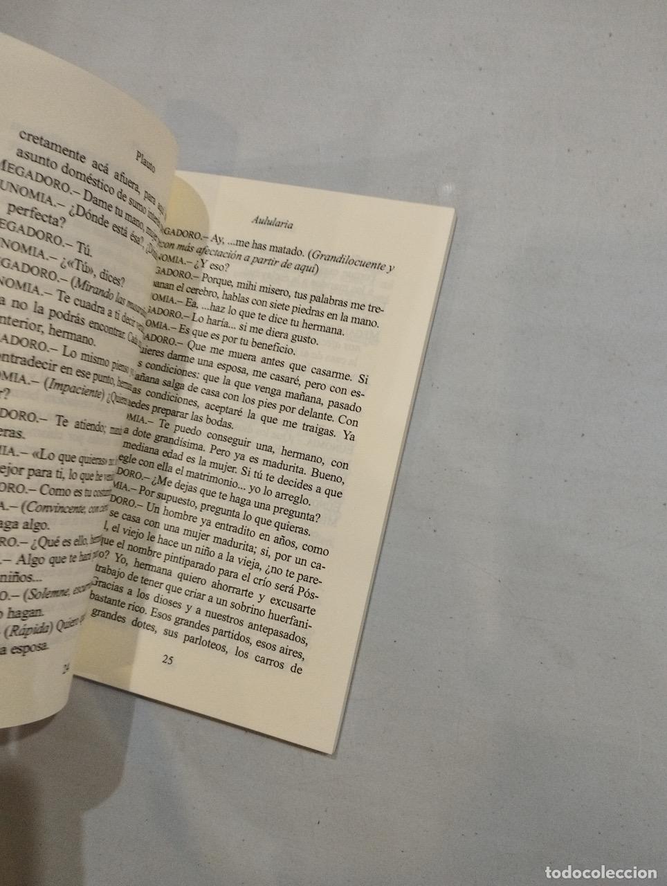 Libros: Plauto - Aulularia - Foto 2