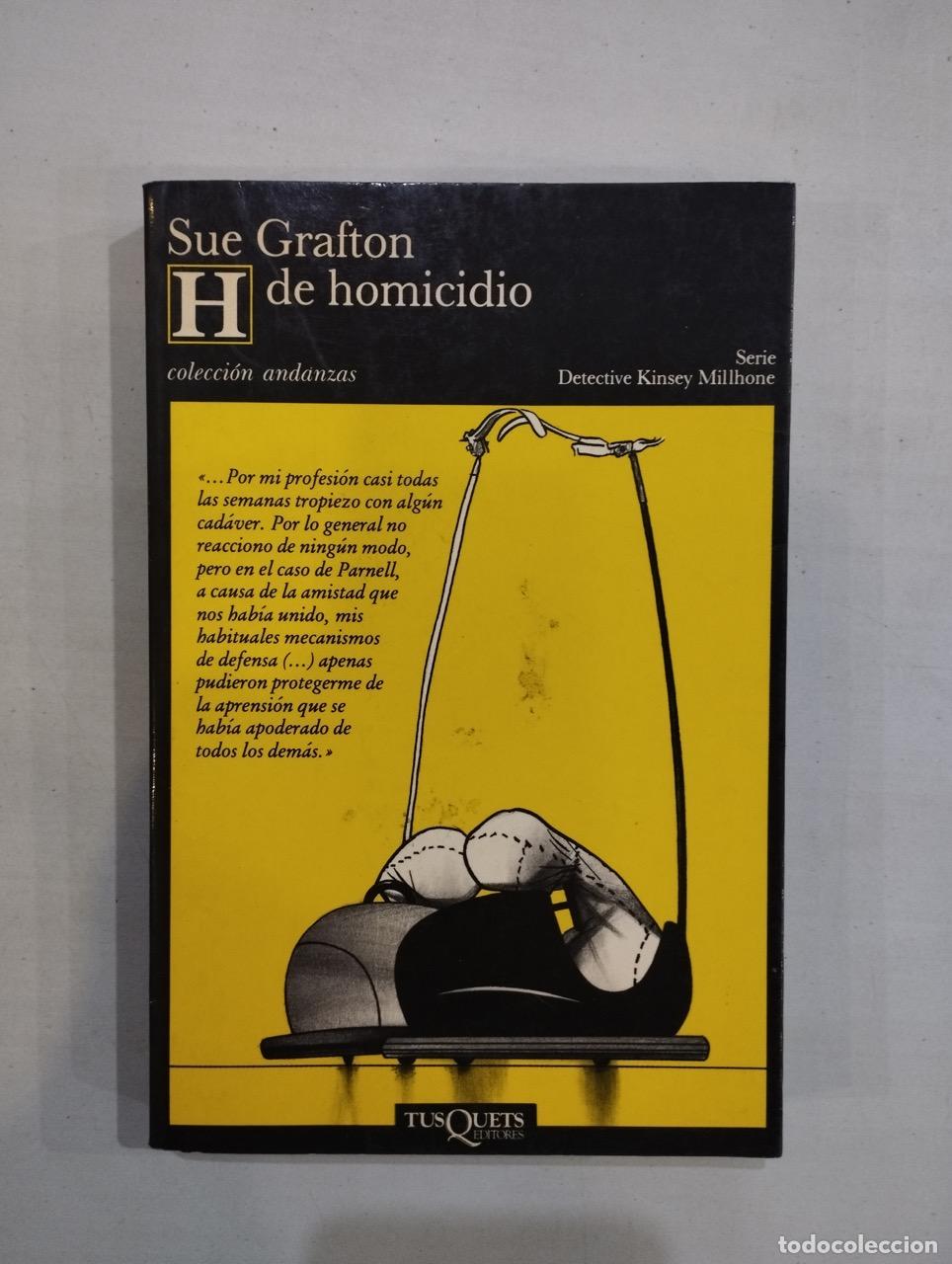 Libros: Sue Grafton - H de homicidio - Foto 1