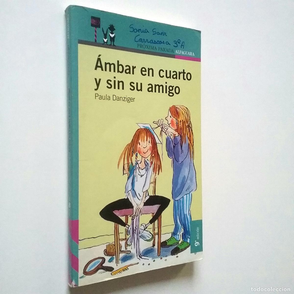 Libros: Paula Danziger - &Aacute;mbar en cuarto y sin su amigo - Foto 1