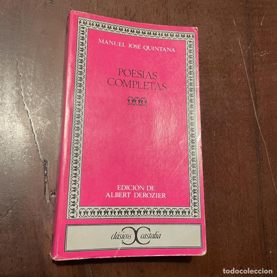 Libros: Poes&iacute;as completas - Manuel Jos&eacute; Quintana - Foto 1