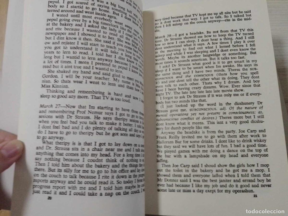 Libros: Flowers for Algernon. Daniel Keyes. Orion books SF Masterworks. En ingl&eacute;s - Foto 3