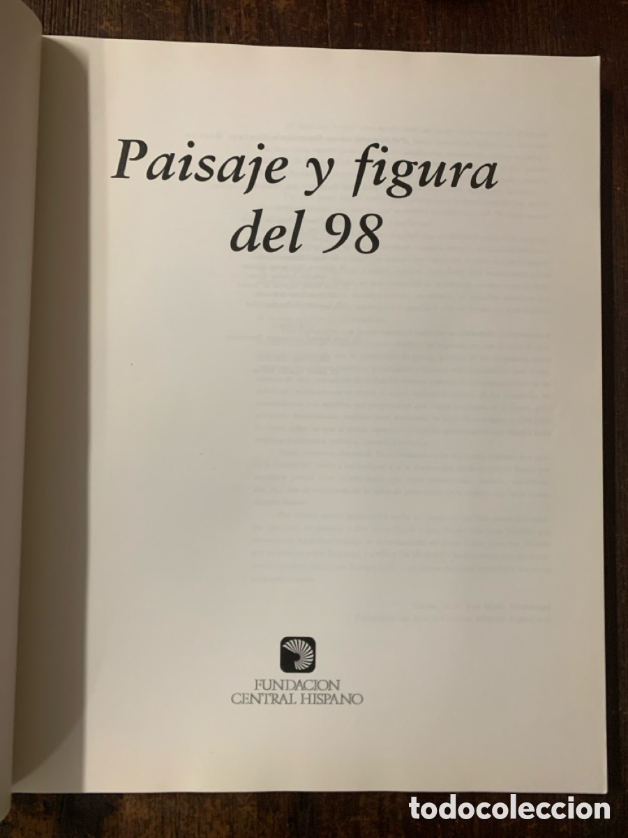 Libros: Paisaje Y Figura del 98 - - Foto 2