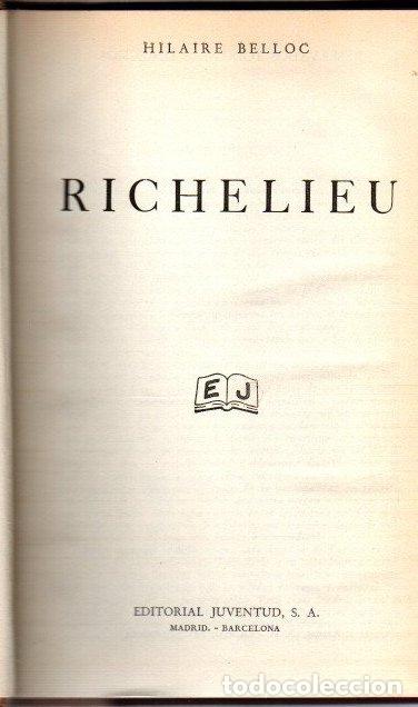 Libros: Richelieu - Belloc, Hilaire - Foto 1
