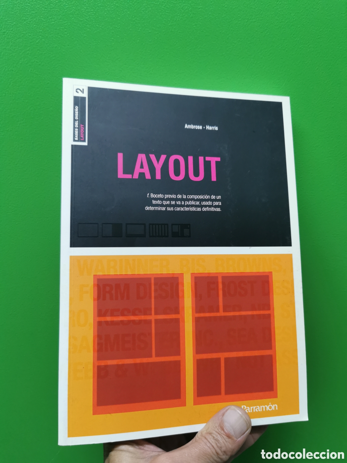 Libros: AMBROSE - HARRIS - LAYOUT- BASES DEL DISE&Ntilde;O - 2 - PARRAMON - Foto 1