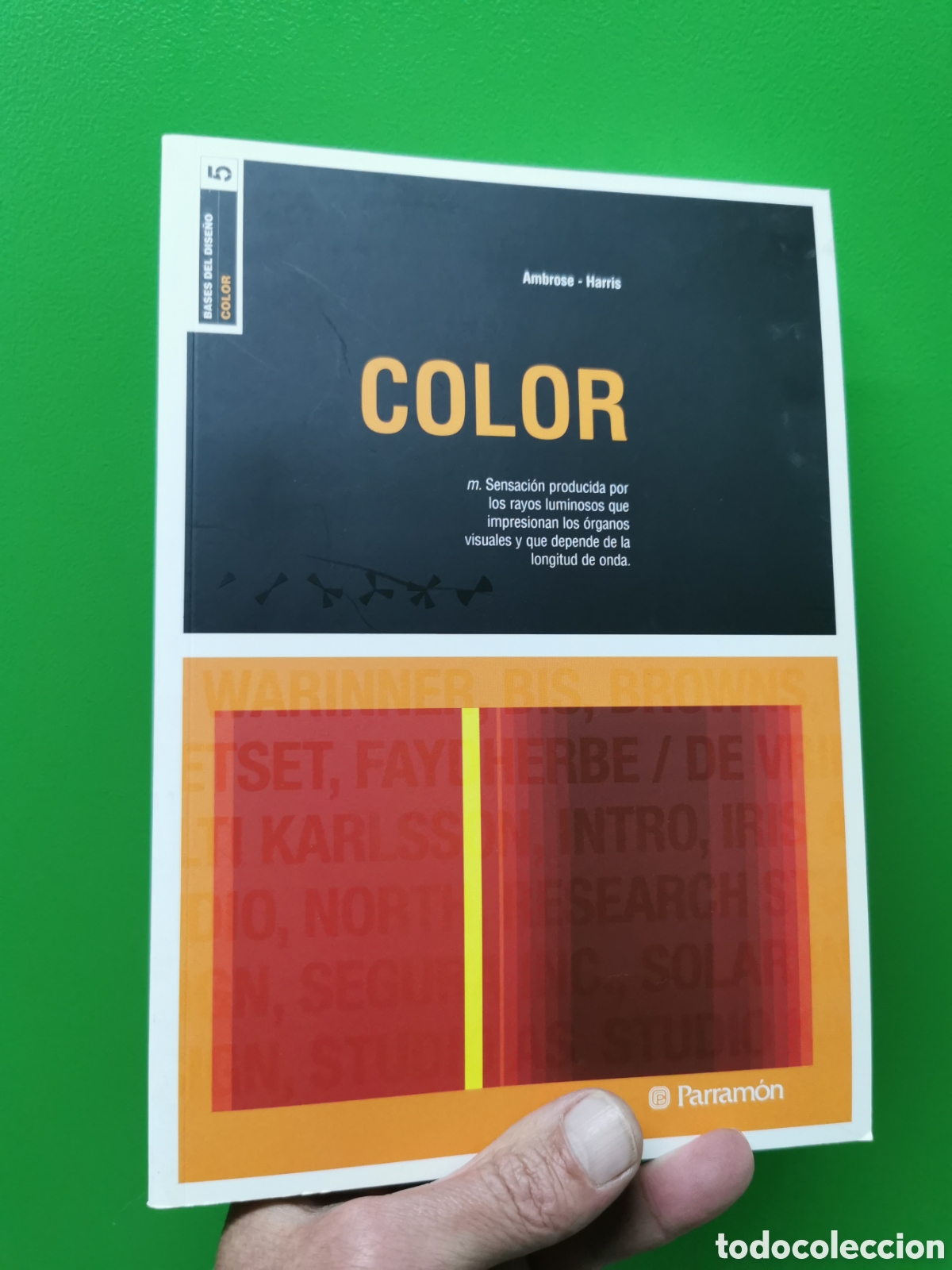 Libros: AMBROSE - HARRIS - COLOR- BASES DEL DISE&Ntilde;O - 5 - PARRAMON - Foto 1