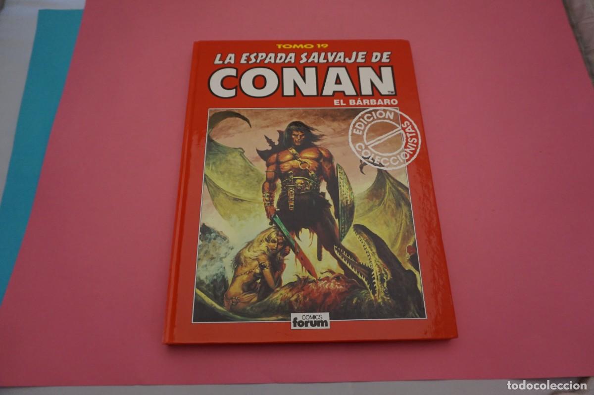 Libros: M4A/ LA ESPADA SALVAJE DE CONAN EL BARBARO - TOMO 19 / COMICS FORUM - Foto 1