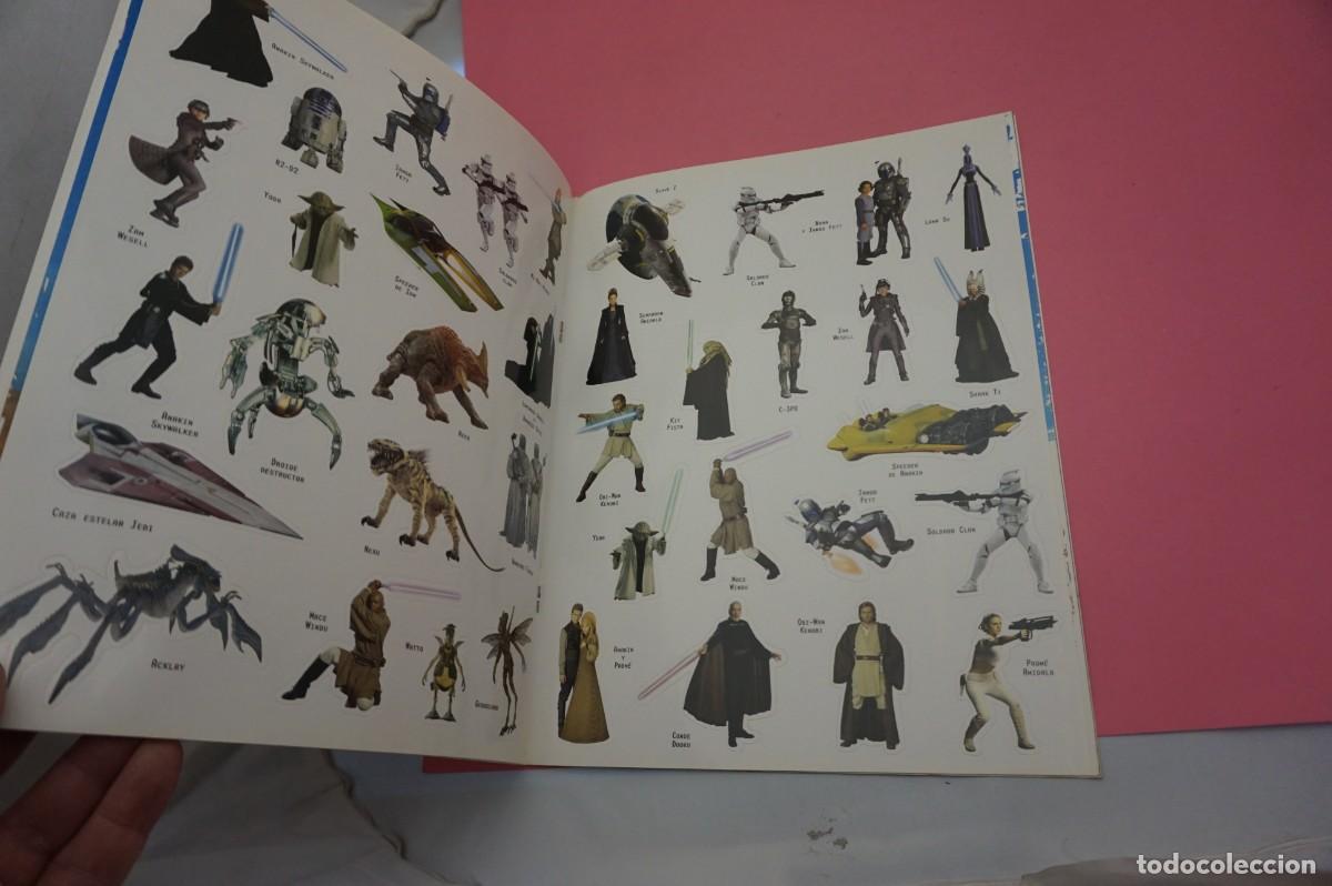 Libros: M4A/ STAR WARS EL ATAQUE DE LOS CLONES - GRAN LIBRO DE PEGATINAS / EDICIONES GAVIOTA - Foto 3