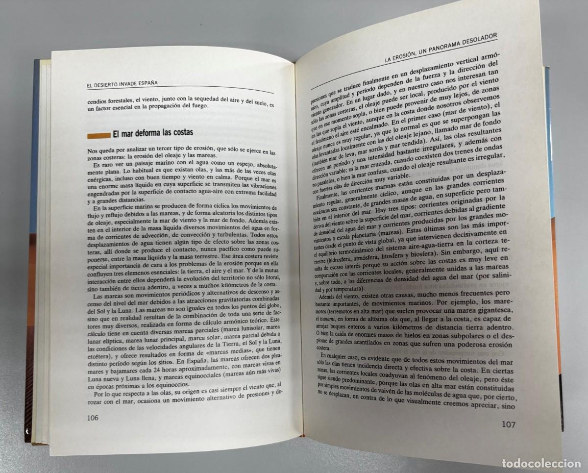 Libros: EL DESIERTO INVADE ESPA&Ntilde;A - MANUEL TOHARIA - Foto 3